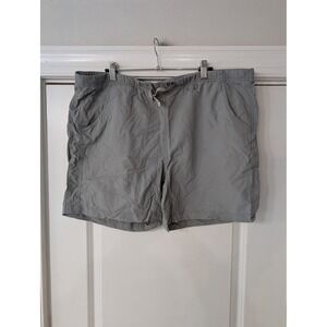 Gramicci Mens XL Grey Nylon Hiking Shorts Original Freedom Webbing Belt